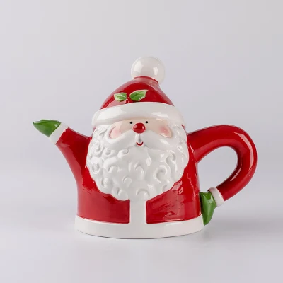 Taza de Papá Noel Taza de café de cerámica Taza de cerámica de decoración navideña