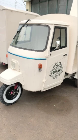 Camión de comida para helados y café, minicamioneta pequeña para café, barra móvil, Piaggio Ape, carrito de comida expreso a la venta